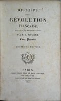 HISTOIRE DE LA RÉVOLUTION FRANÇAISE DEPUIS 1789 JUSQU'EN 1814. [4.ª EDIÇÃO /2 VOLS.]