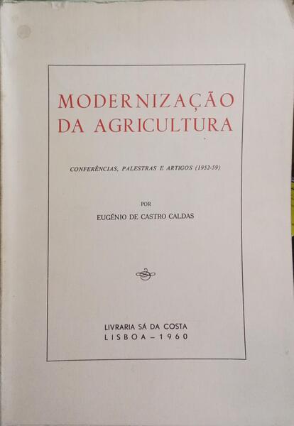 MODERNIZAÇÃO DA AGRICULTURA.