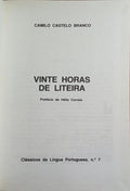 VINTE HORAS DE LITEIRA.