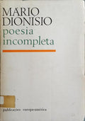 POESIA INCOMPLETA, 1936-1965.
