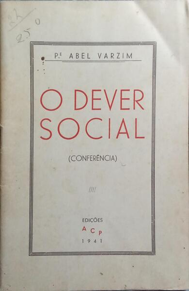 O DEVER SOCIAL.
