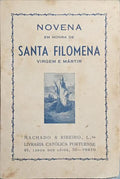 NOVENA EM HONRA DE SANTA FILOMENA.