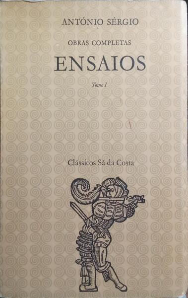 ENSAIOS, TOMO I. [2.ª EDIÇÃO]