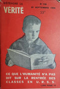 DÉFENDRE LA VÉRITÉ, NOUVELLE SÉRIE, N.º 105, MARS 1954.
