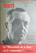 DÉFENDRE LA VÉRITÉ, NOUVELLE SÉRIE, N.º 99, NOVEMBRE 1953.