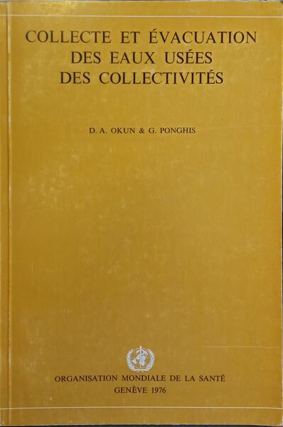 COLLECTE ET ÉVACUATION DES EAUX USÉES DES COLLECTIVITÉS.