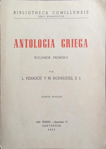 ANTOLOGIA GRIEGA.