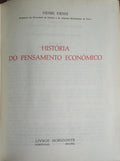 HISTÓRIA DO PENSAMENTO ECONÓMICO.