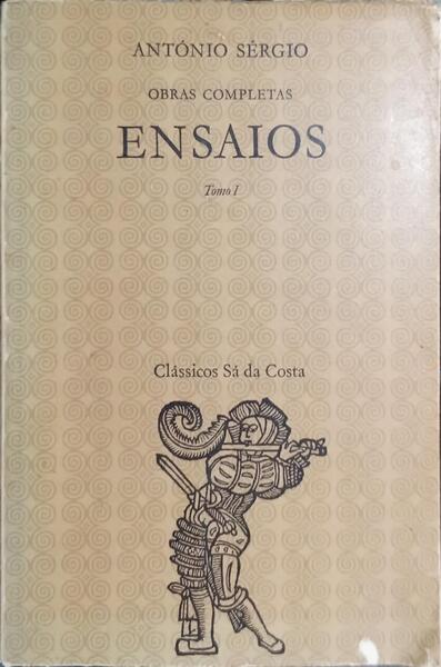ENSAIOS, TOMO I. [3.ª EDIÇÃO]