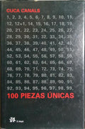 CUCA CANALS, 100 PIEZAS ÍNICAS.