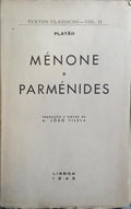 MÉNONE E PARMÉNIDES.