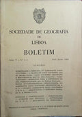 BOLETIM DA SOCIEDADE DE GEOGRAFIA DE LISBOA, SÉRIE 77.ª, N.º 4-6, ABRIL-JUNHO 1959.