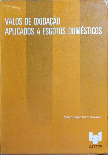 VALOS DE OXIDAÇÃO APLICADOS A ESGOTOS DOMÉSTICOS.