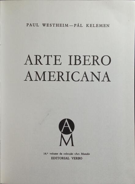 ARTE IBERO AMERICANA.