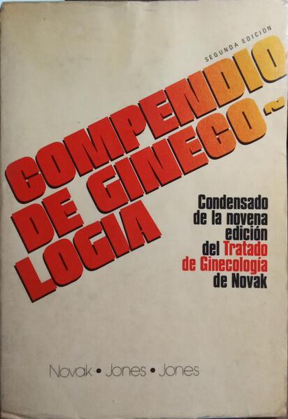 COMPENDIO DE GINECOLOGÍA.