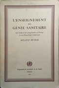 L'ENSEIGNEMENT DU GÃ‰NIE SANITAIRE.