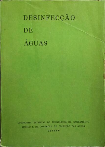 DESINFECÇÃO DE ÁGUAS.