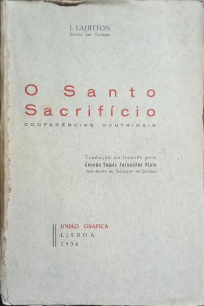 O SANTO SACRIFÍCIO.
