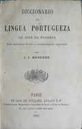 DICCIONARIO DA LINGUA PORTUGUEZA.