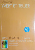 CATALOGUE YVERT & TELLIER POUR 2001. [TOMO 3/ 2 VOLS.]