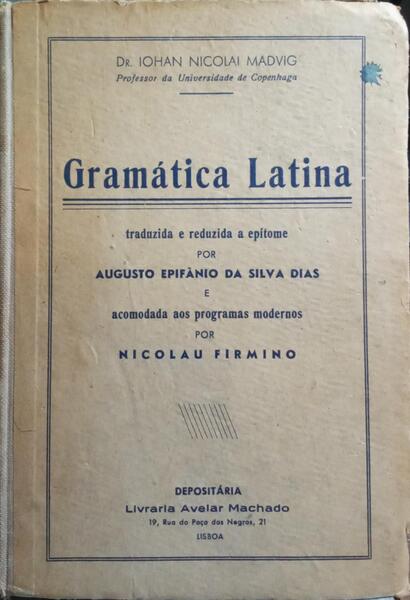 GRAMÁTICA LATINA.