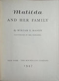 MATILDA AND HER FAMILY.