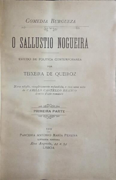 O SALLUSTIO NOGUEIRA.