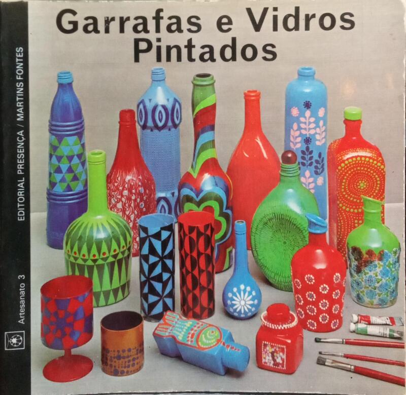 GARRAFAS E VIDROS PINTADOS.