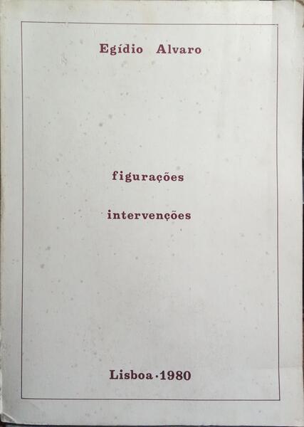 FIGURAÇÕES, INTERVENÇÕES.
