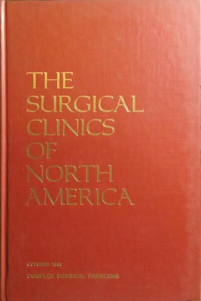 THE SURGICAL CLINICS OF NORTH AMERICA, VOLUME 60, NUMBER 5, OCTOBER 1980.