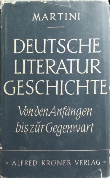 DEUTSCHE LITERATURGESCHICHTE.