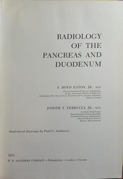 CLINICAL IMAGING OF THE PANCREAS.