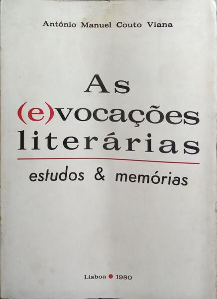 A (E)VOCAÇÕES LITERÁRIAS.