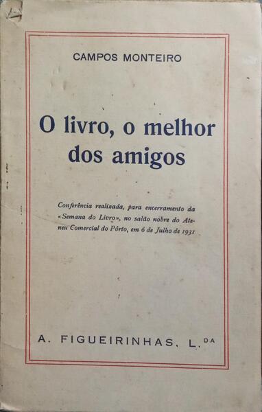 O LIVRO, O MELHOR DOS AMIGOS.