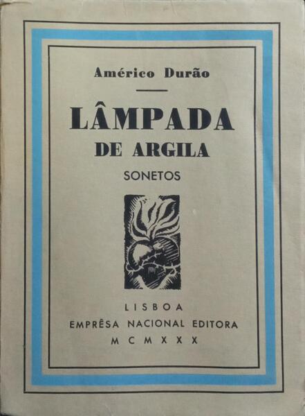 LÂMPADA DE ARGILA. [DED. AUTOR]
