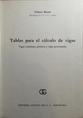 TABLAS PARA EL CÁLCULO DE VIGAS.