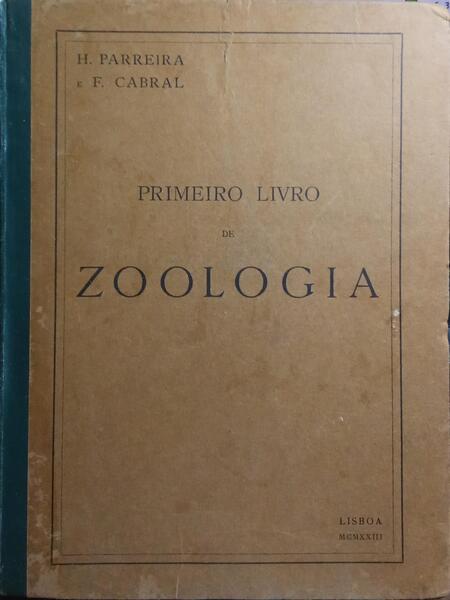 PRIMEIRO LIVRO DE ZOOLOGIA.