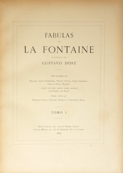 FABULAS DE LA FONTAINE. [2 VOLS.]