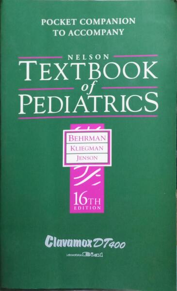 NELSON TEXTBOOK OF PEDIATRICS.