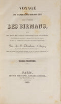 VOYAGE DU CAPITAINE HIRAM COX DANS L'EMPIRE DES BIRMANS,
