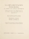 LA ORNAMENTACION POLICROMA EN TODOS LOS ESTILOS HISTORICOS.