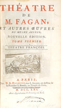 THÉATRE DE M. FAGAN, ET AUTRES OEUVRES DU MESME AUTEUR.