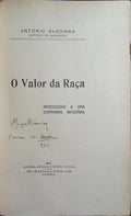 O VALOR DA RAÇA.