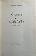 O CRIME DE ALDEIA VELHA.