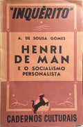 HENRI DE MAN E O SOCIALISMO PERSONALISTA.