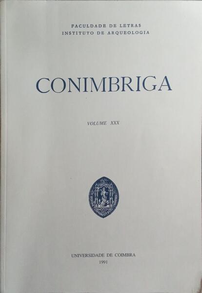 CONIMBRIGA, VOLUME XXX.