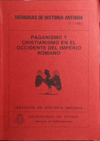 MEMORIAS DE HISTORIA ANTIGUA, V, 1981.