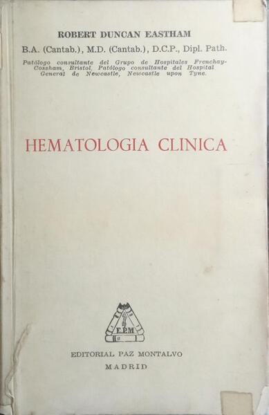 HEMATOLOGIA CLINICA.