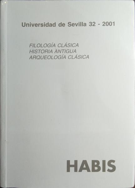 HABIS: REVISTA DA UNIVERSIDAD DE SEVILLA 32, 2001.