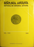 HISPANIA ANTIGUA: REVISTA DE HISTORIA ANTIGUA, VOL. XVIII, 1994.